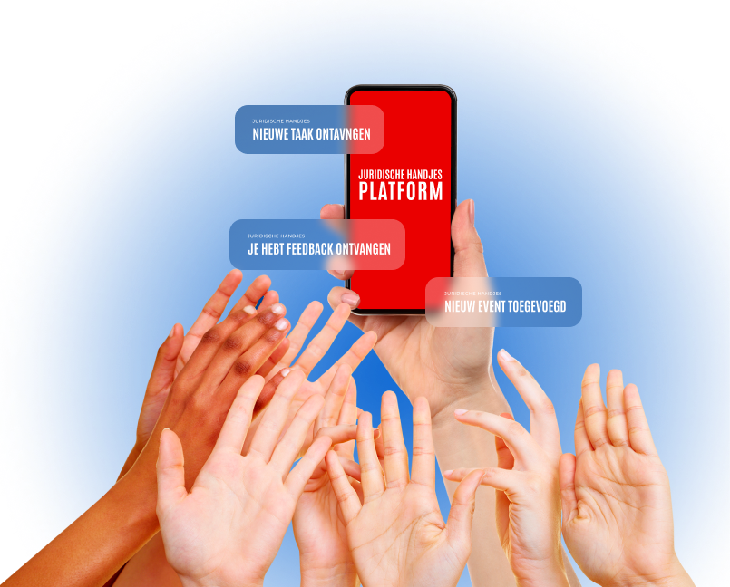 binnenkort: juridische Handjes platform
